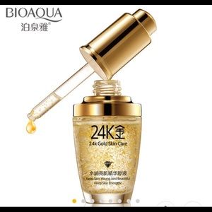 2 Bioaqua 24 k face Serum with free cosmetic bag